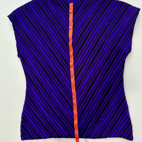 Dana Buchman Cap-sleeve Top Sz L - Picture 11 of 11